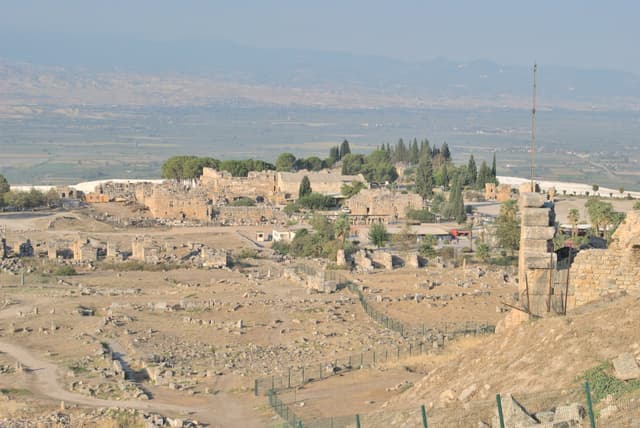 View of the city.