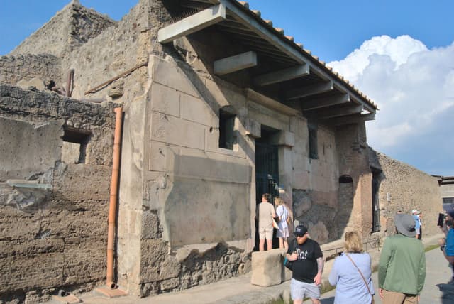 Outside of a house